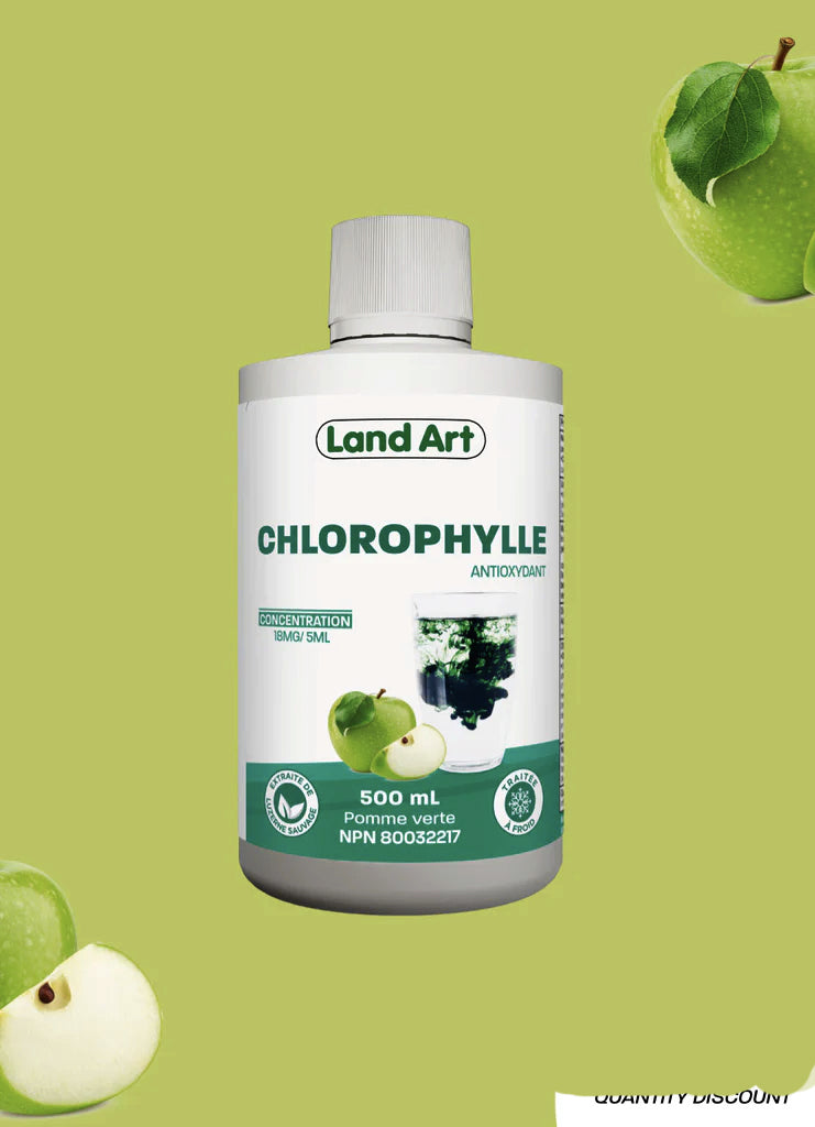 Chlorophylle - Liquide 500ml - Pomme - Land Art